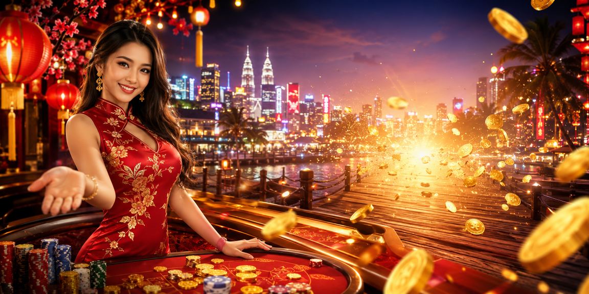 Mesin slot moden dan hiburan kasino di Kuala Lumpur bersama m16